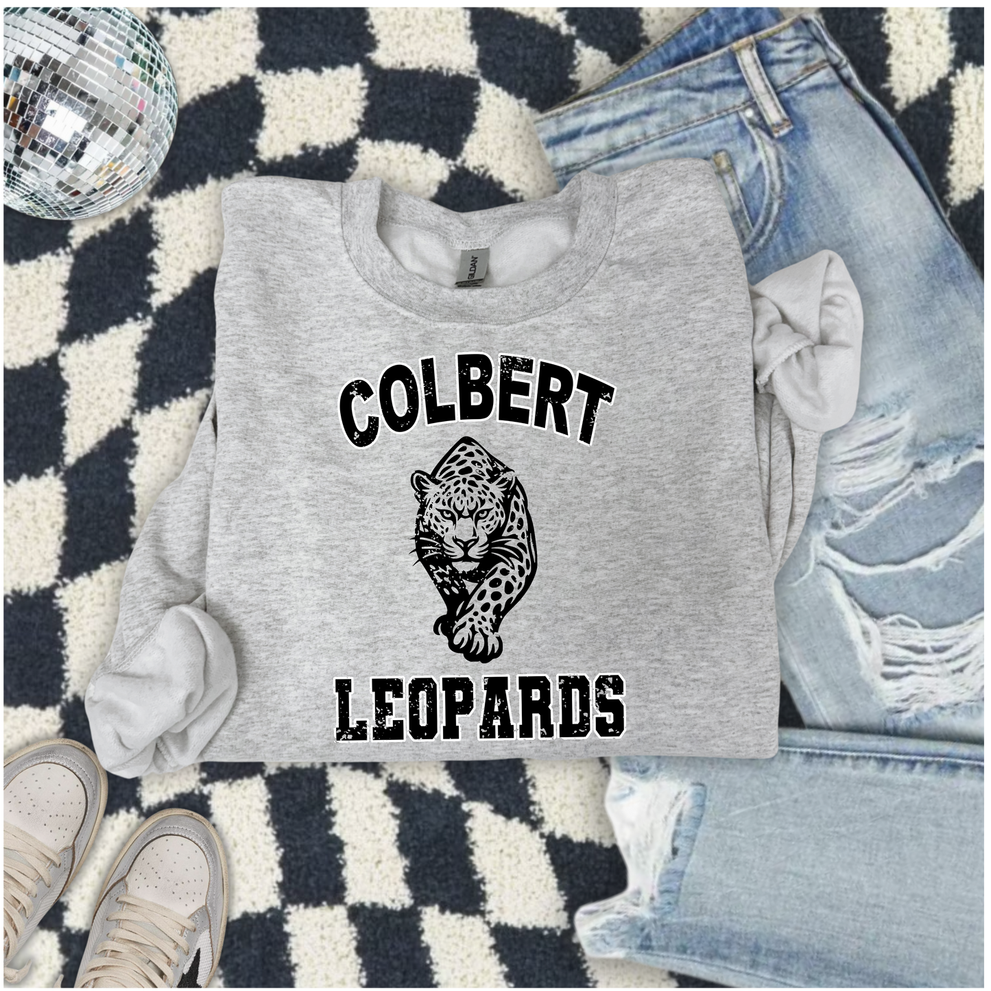Colbert Leopards Center Logo