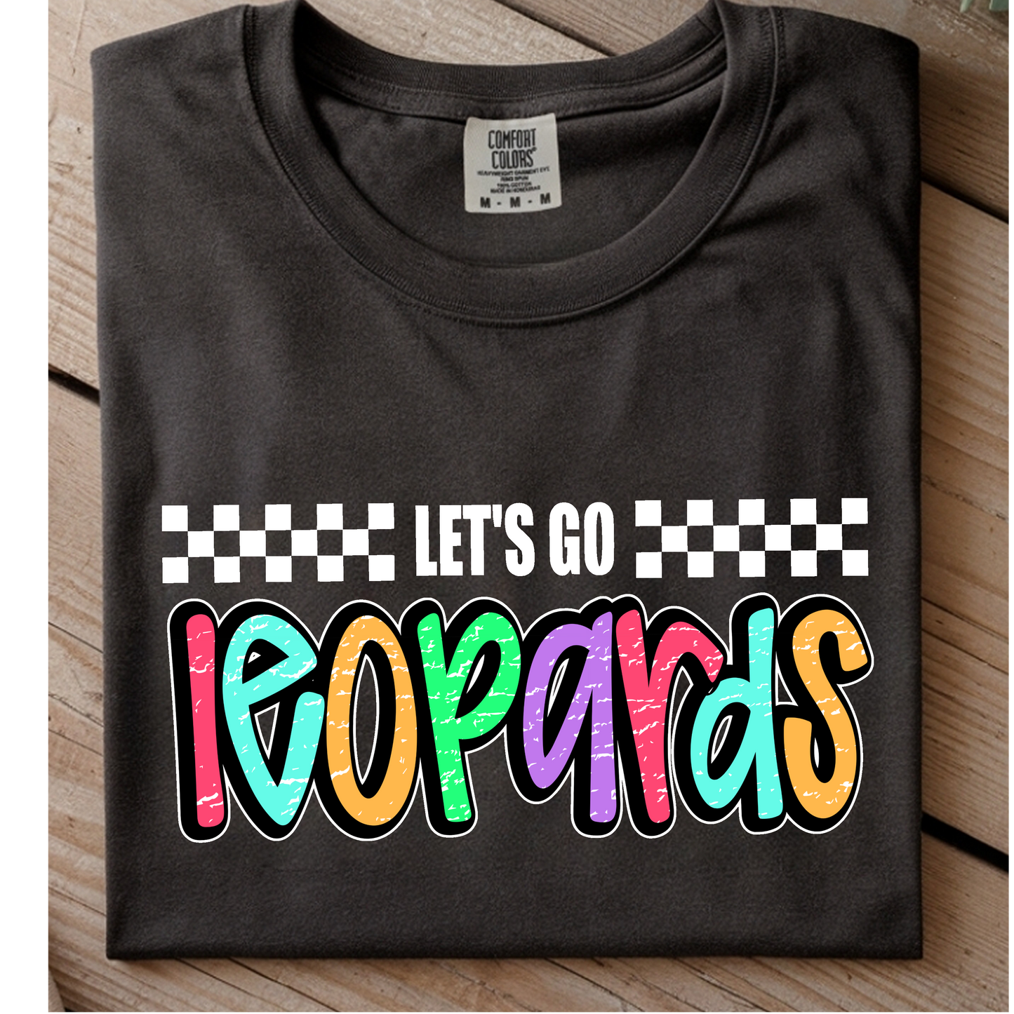 Colorful Let's Go Leopards