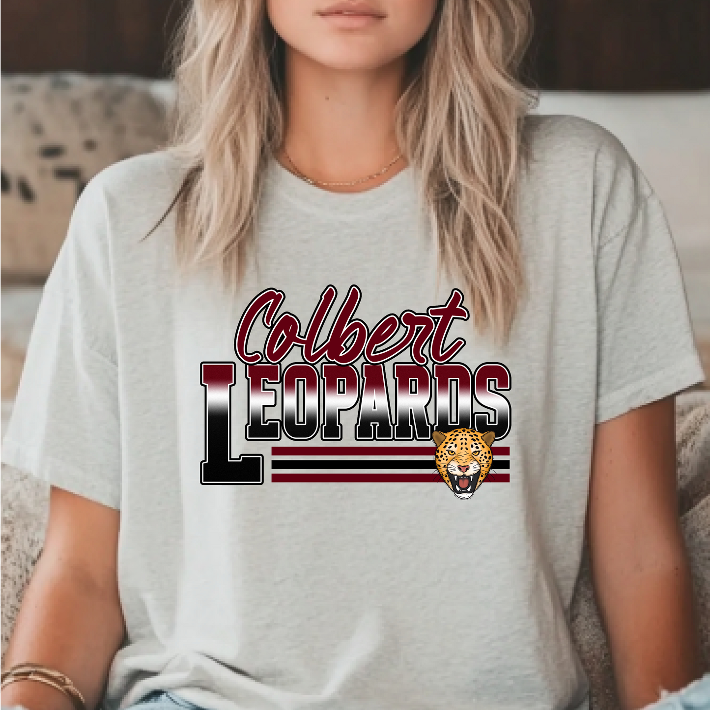 Colbert Leopards Underlined