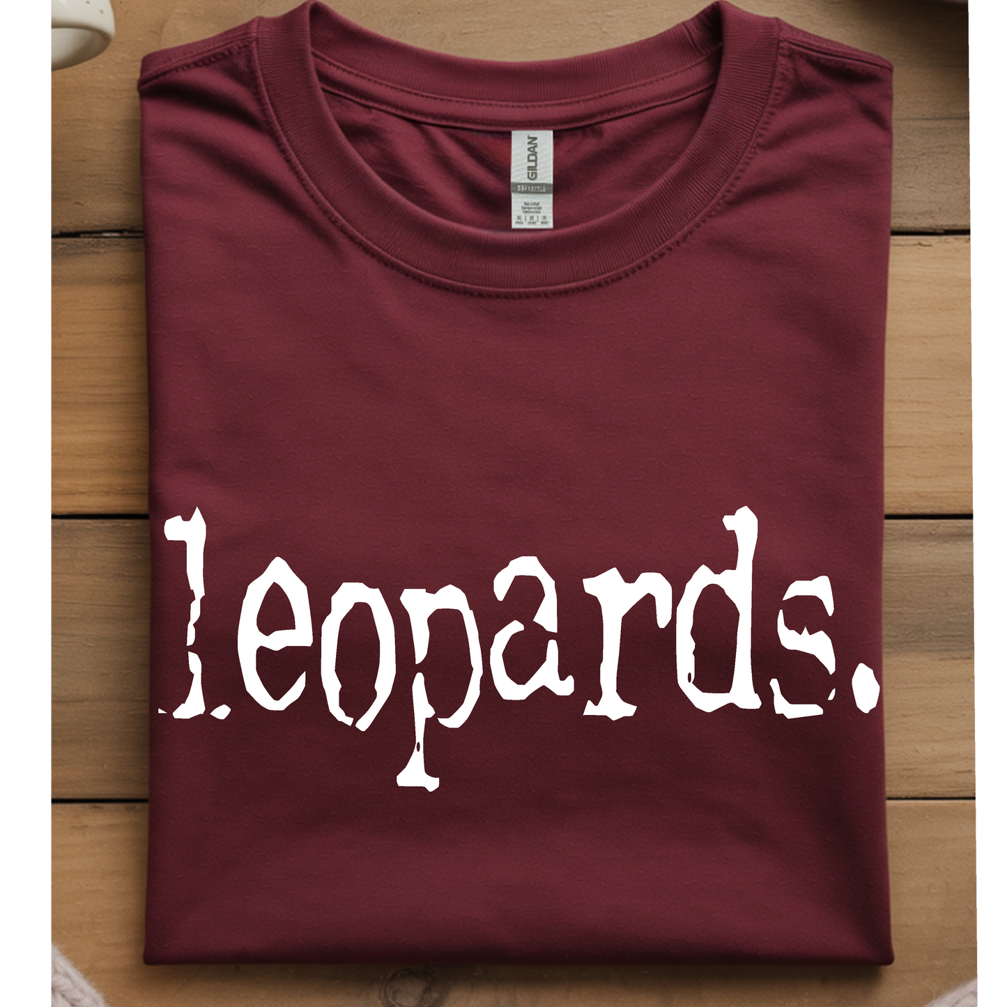 Colbert Leopards Typewriter Print