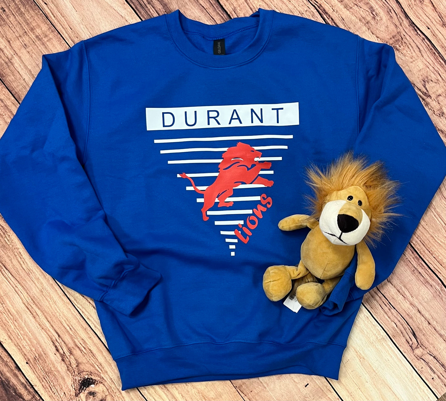 Durant Lions Triangle Lines