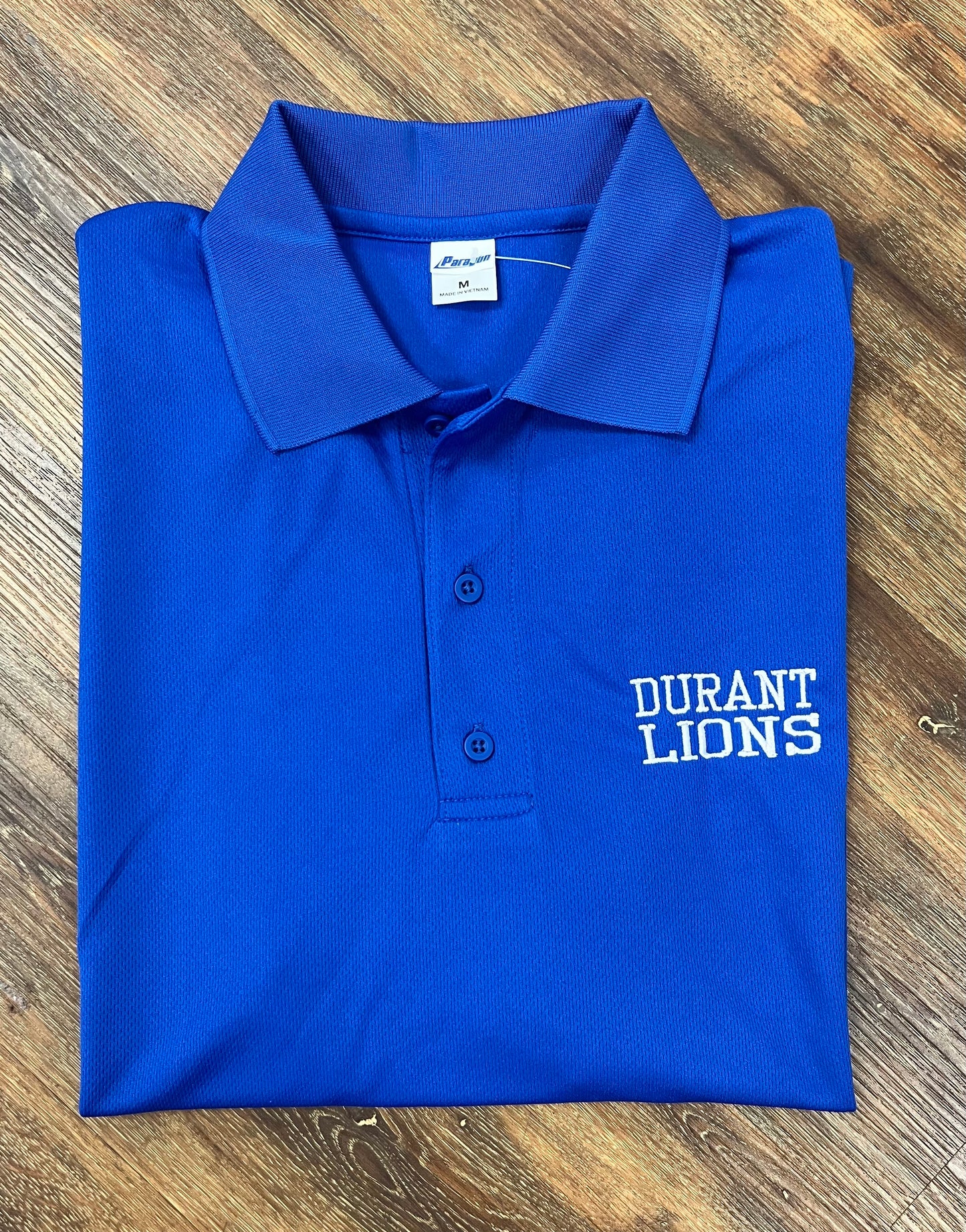 Durant Lions Word Embroidered