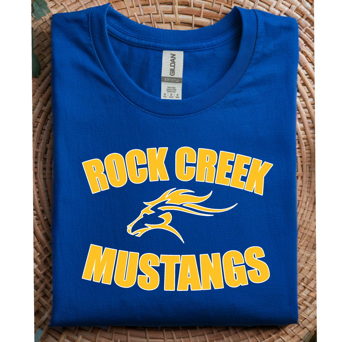 Rock Creek Mustangs Center Logo