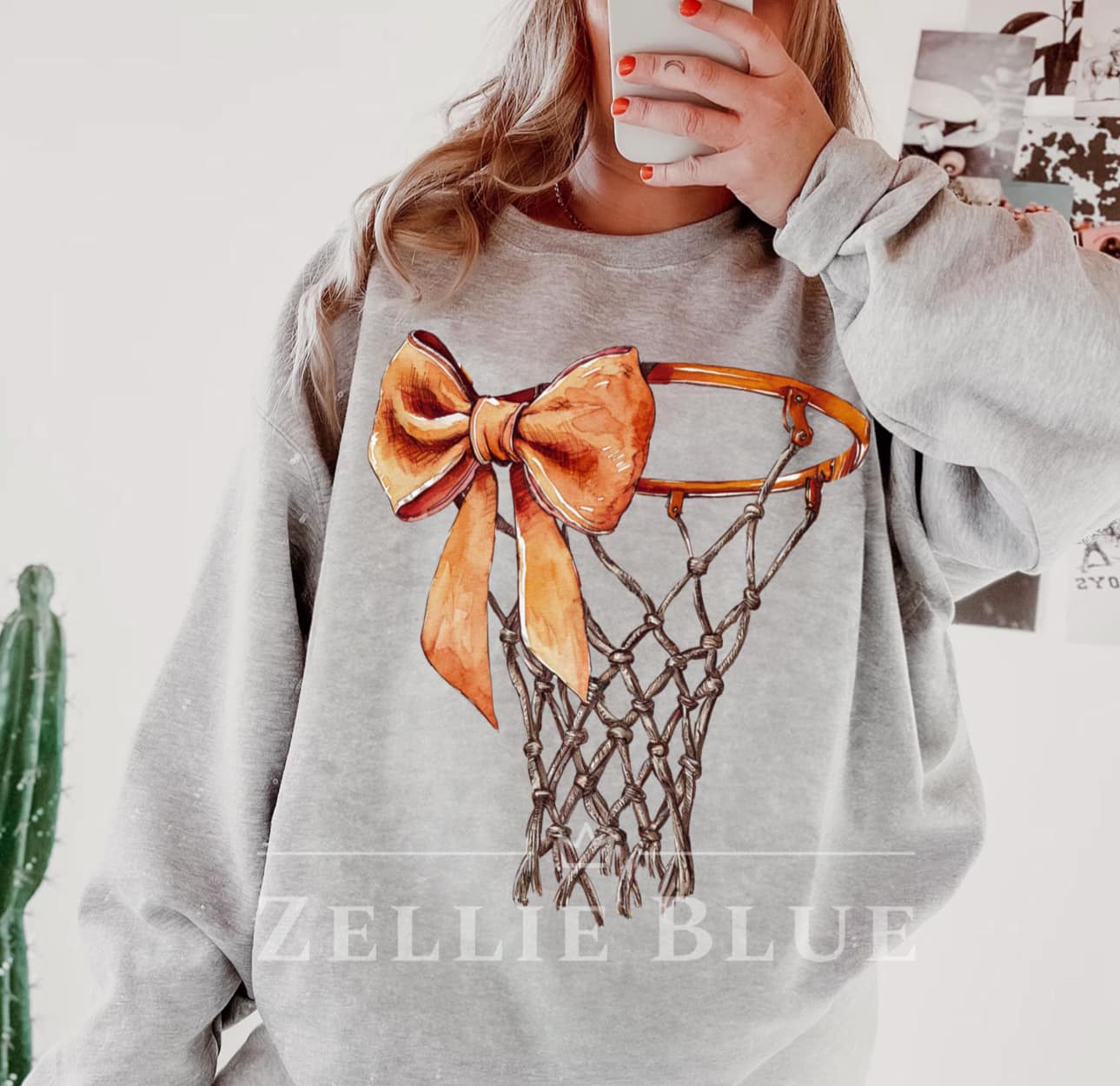 Basketball Net and Bow