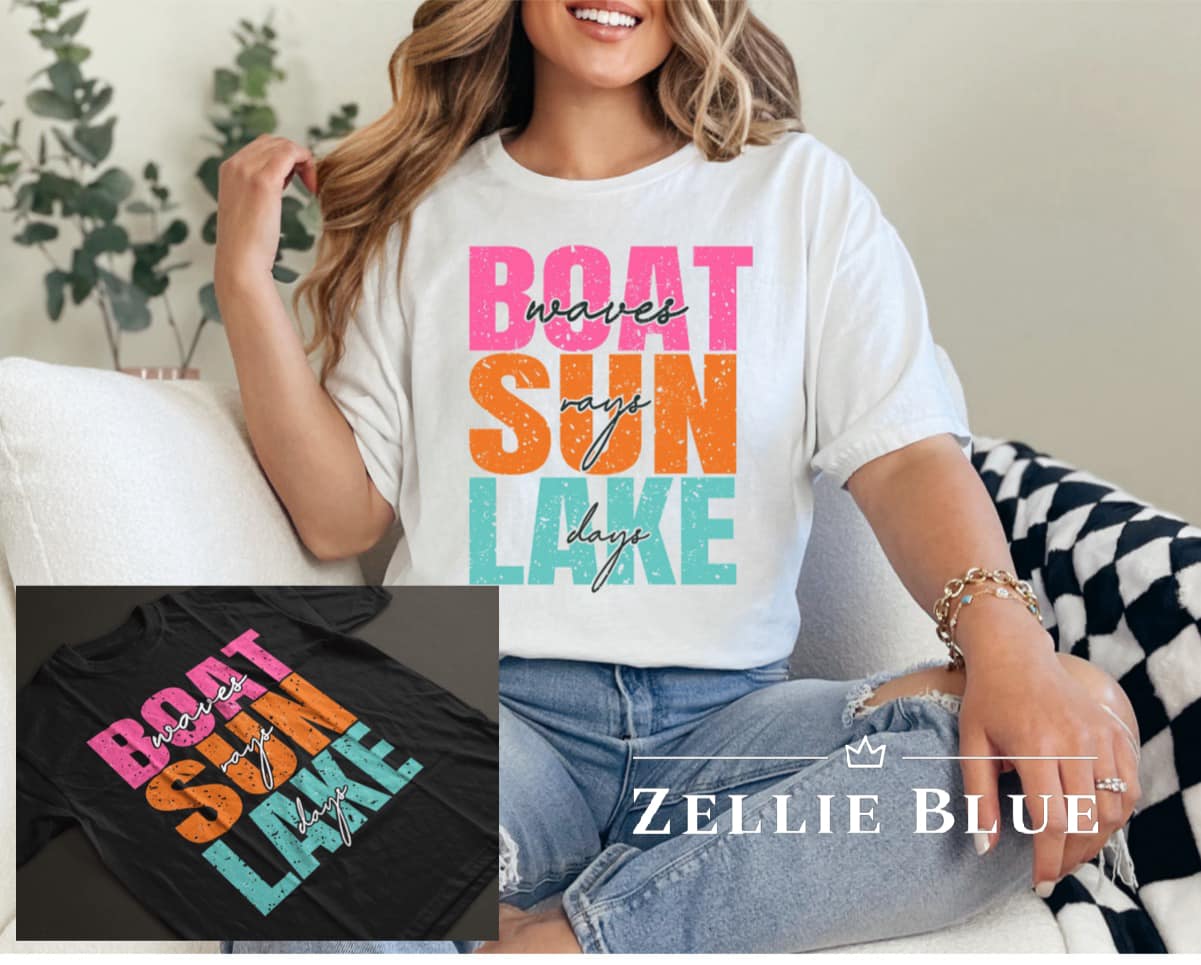 Boat Sun Lake