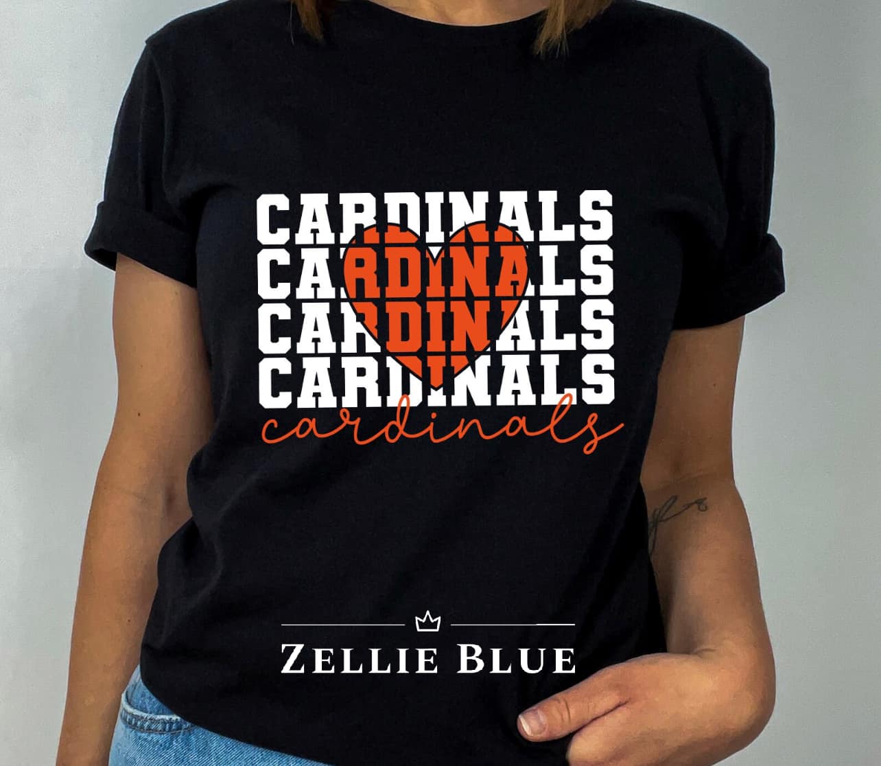 Mascot Stacked Heart