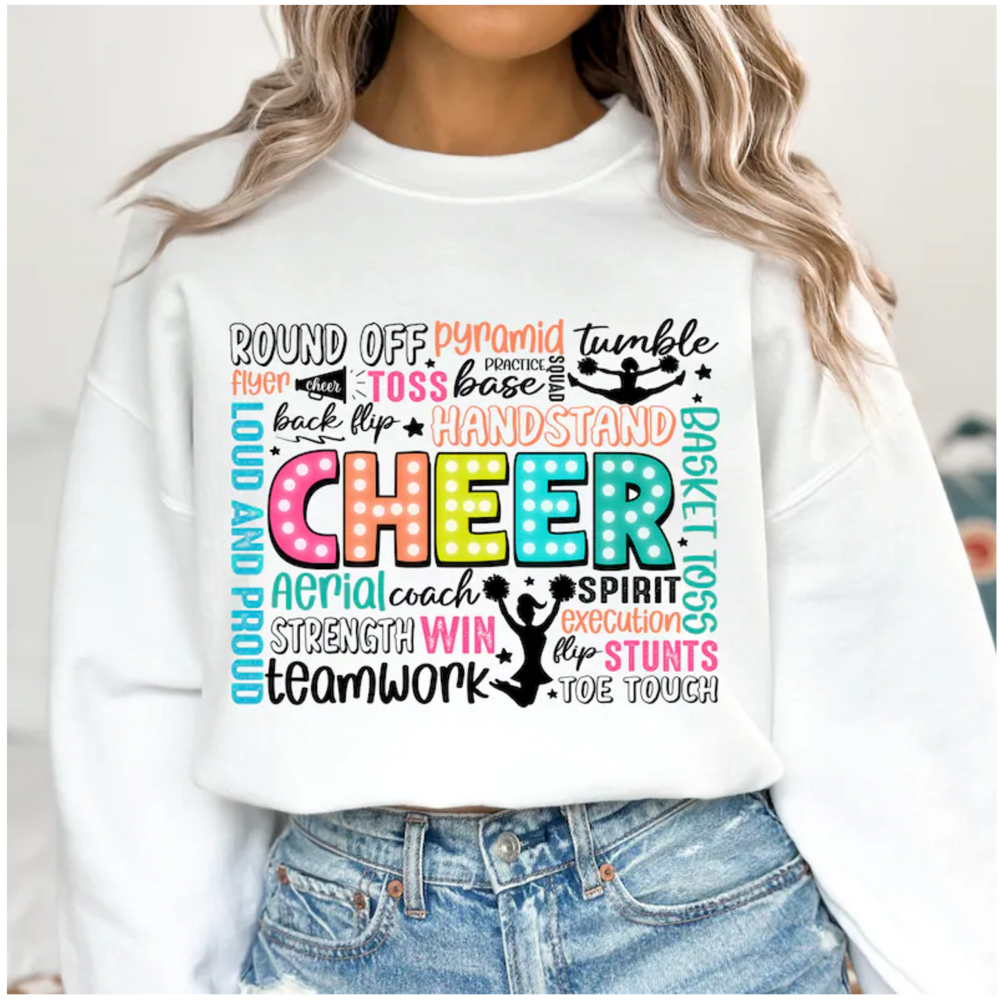 Cheer Typography