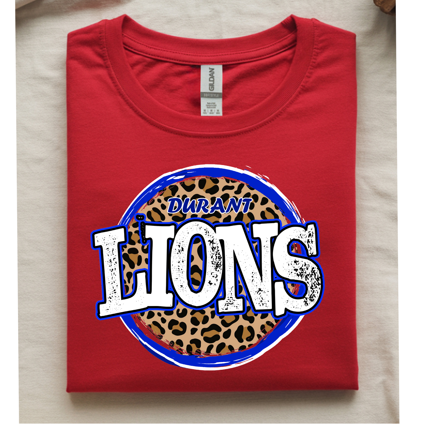 Durant Lions Leopard Circle