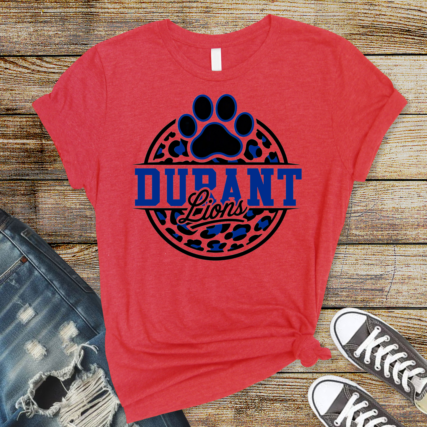 Durant Lions Paw Leopard Circle