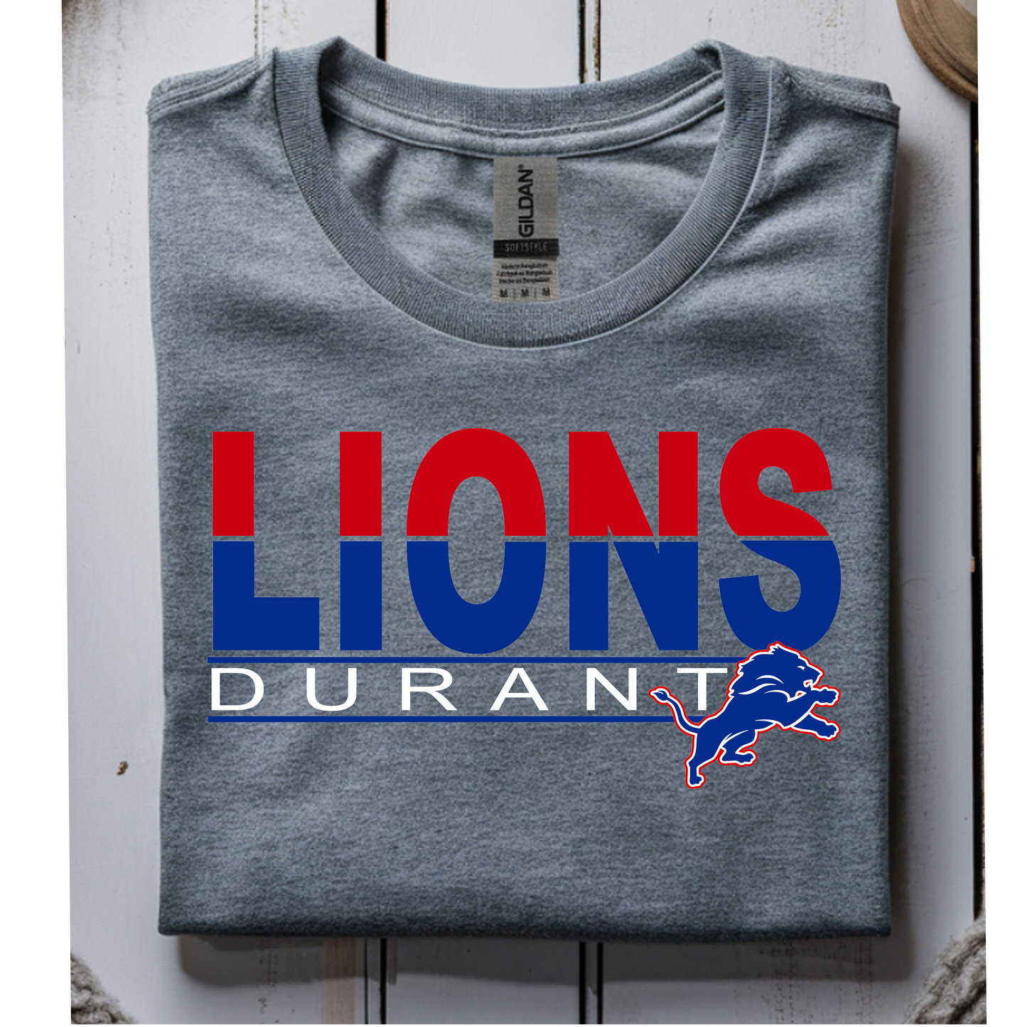 Durant Lions Half and Half