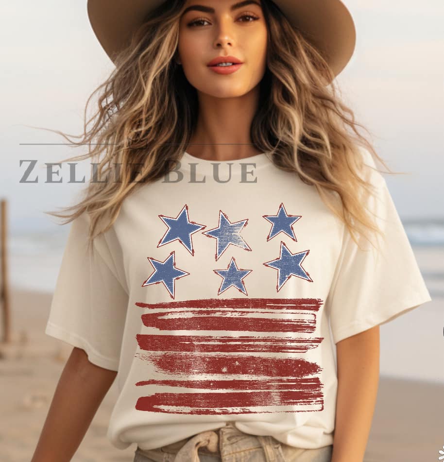 Hand Drawn Flag