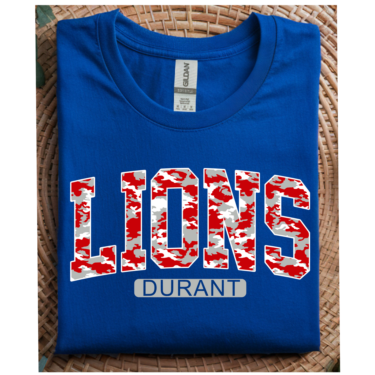 Lions Camo Arched