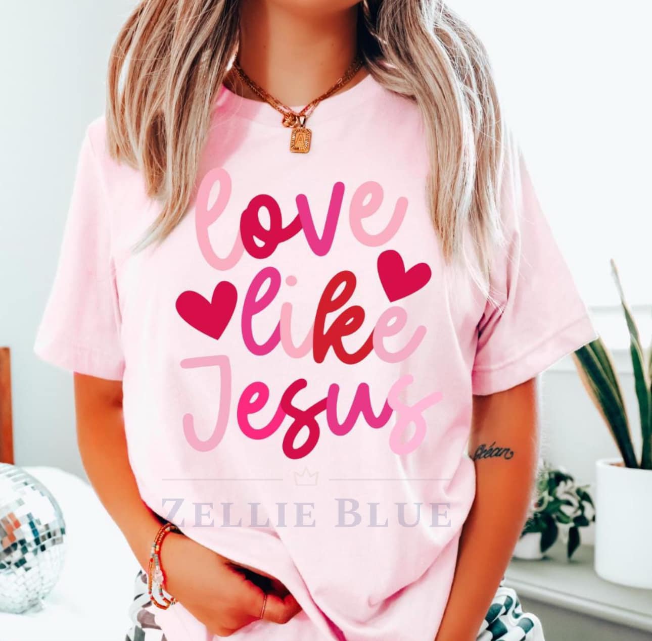 Love Like Jesus With Hearts