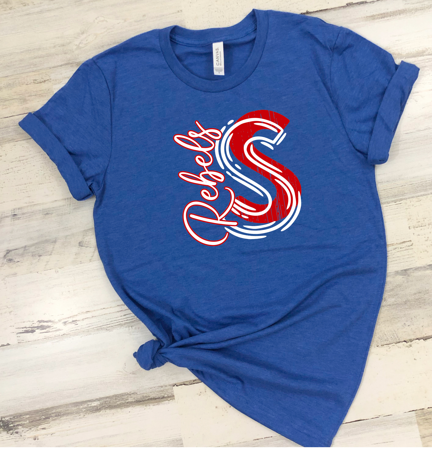 Customizable Two Layer Lage Letter and Mascot Name