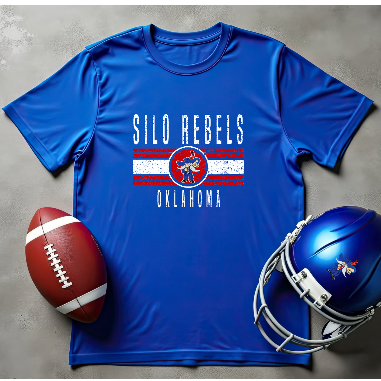 Silo Rebels Dist Circle Center with Logo