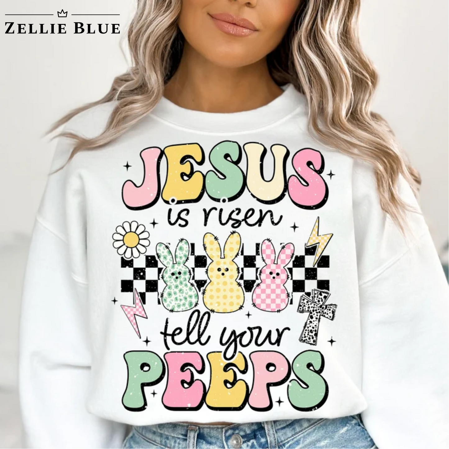 Jesus is risen tell your peeps