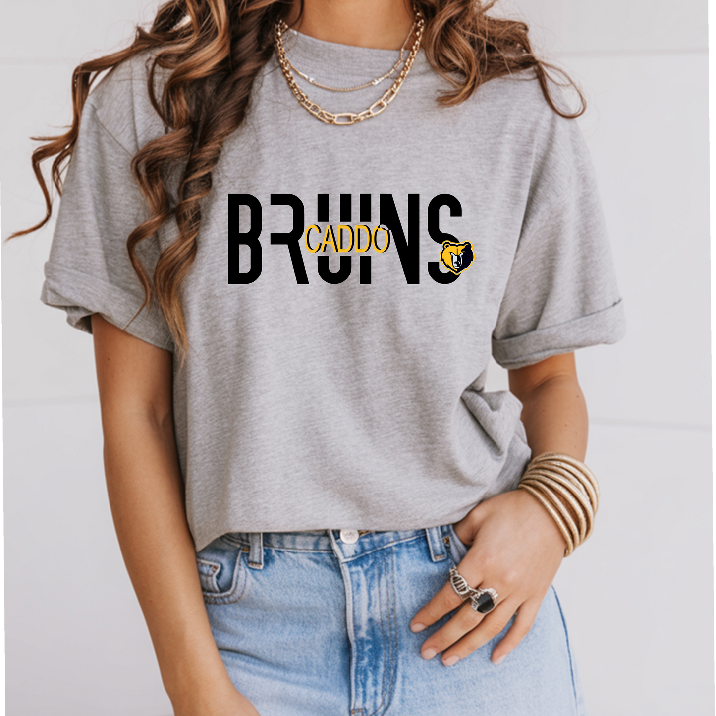 Caddo Bruins Inset with Logo