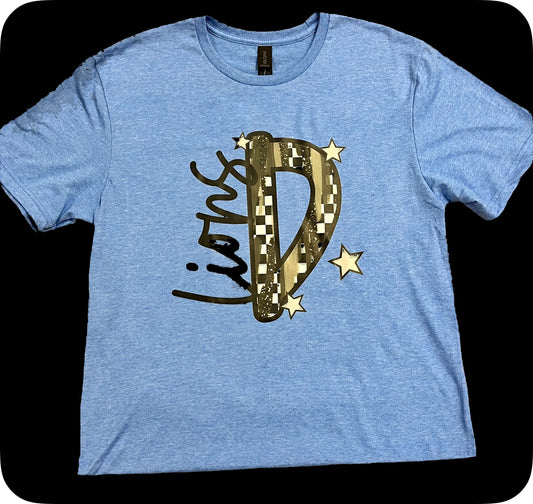 D Lions Ceckered and stars