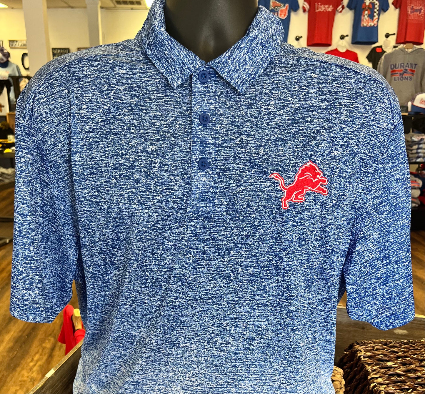 Lion Embroidered on Ombre Polo (Copy)