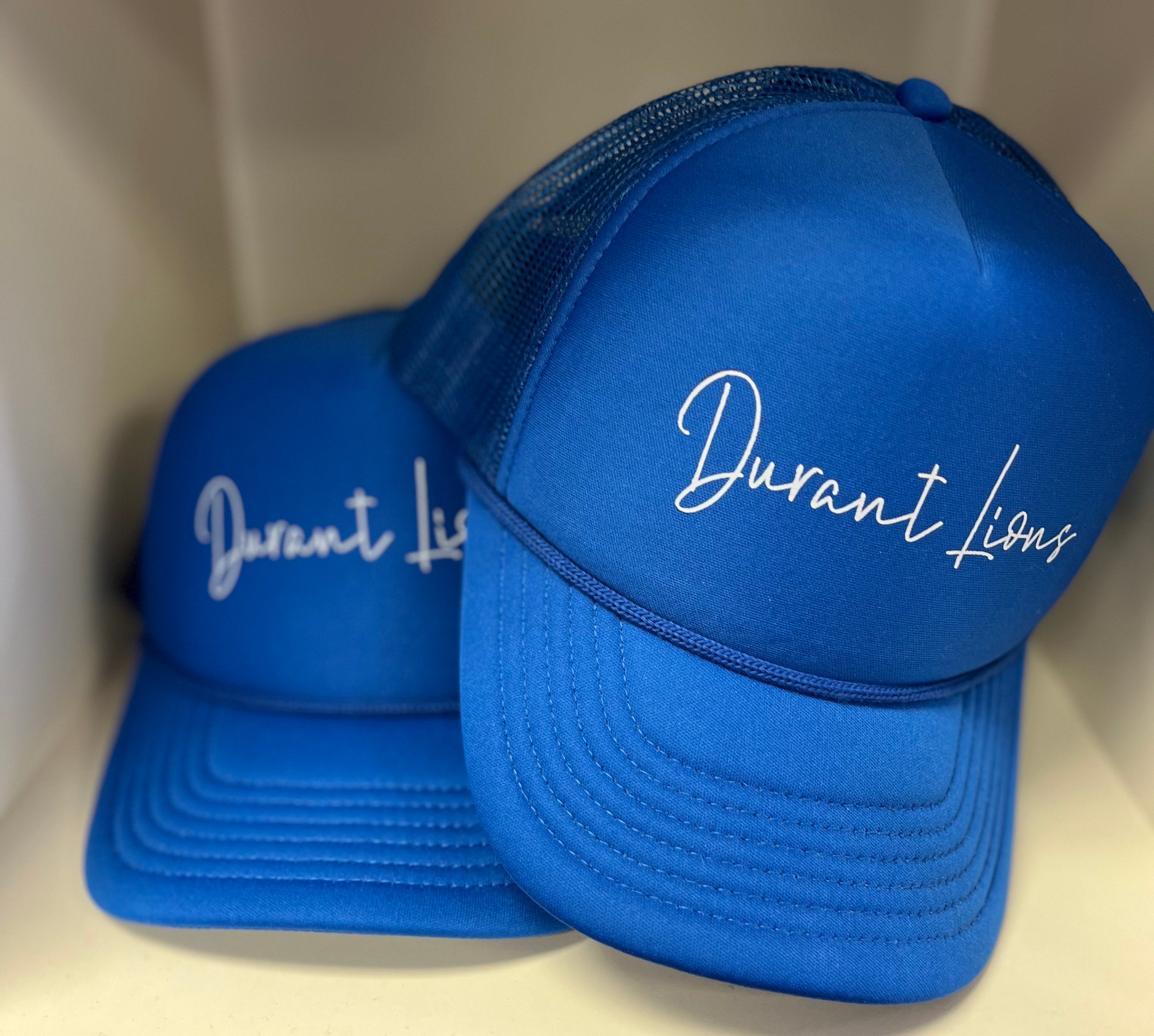 Ellie In Cursive Durant Lions Skinny Cursive – Zellie Blue Shop