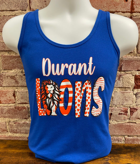 Durant Lions Patchwork