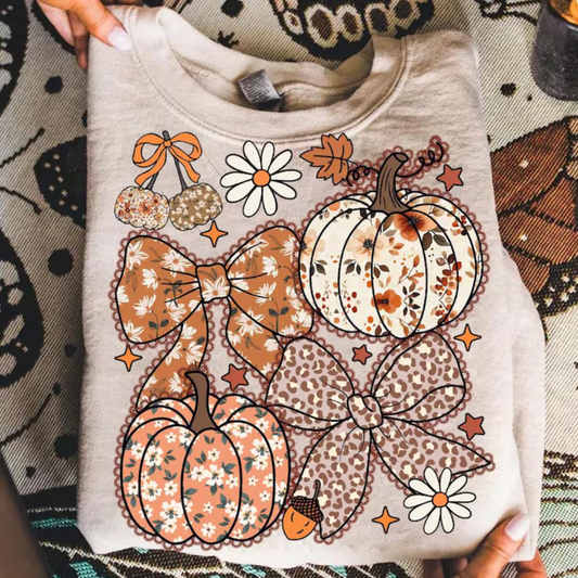 Pumpkins and Bows