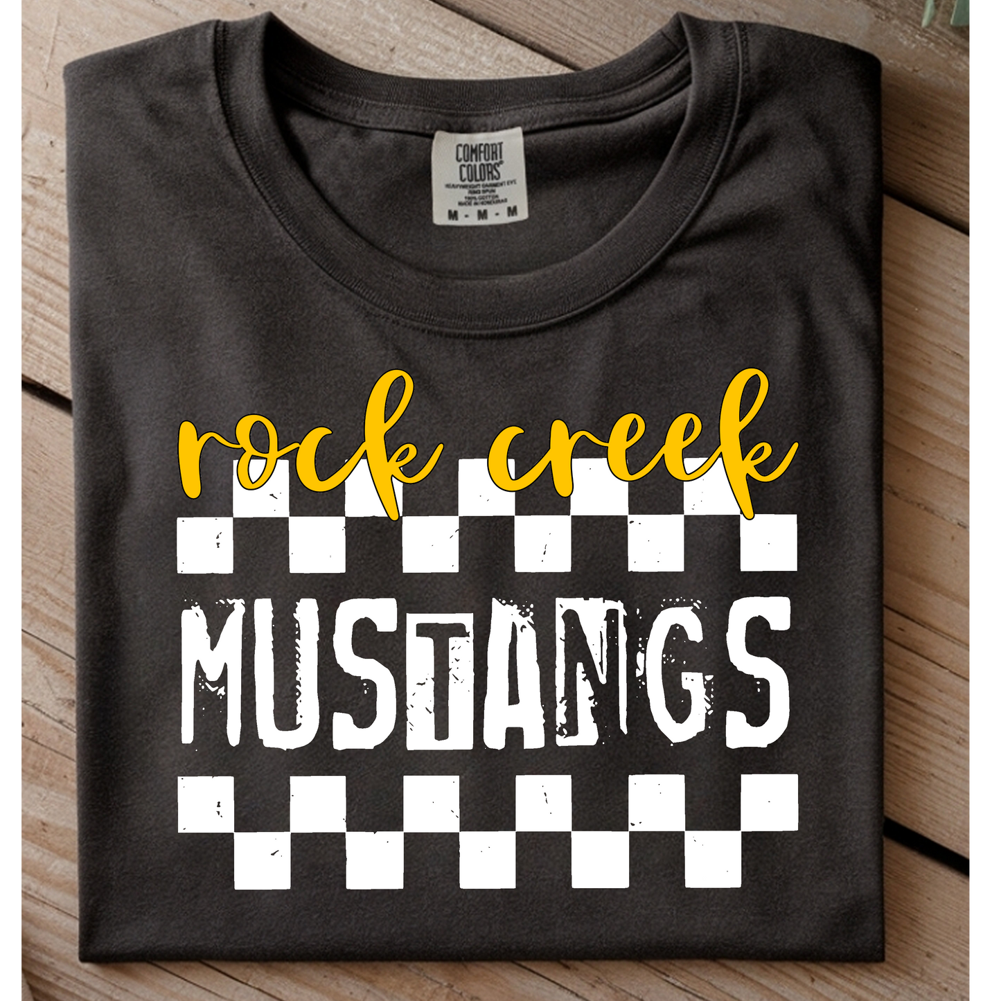 Rock Creek Mustangs Stamp Checkered