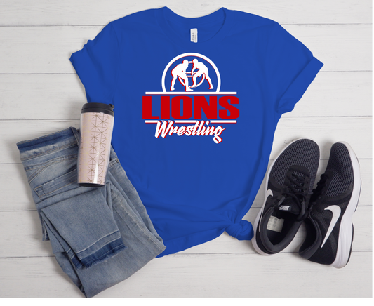 WRESTLING LIONS STARS