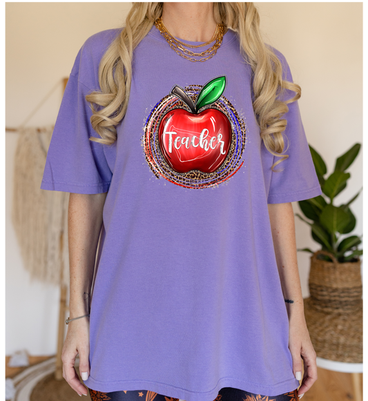 Teacher Large Apple