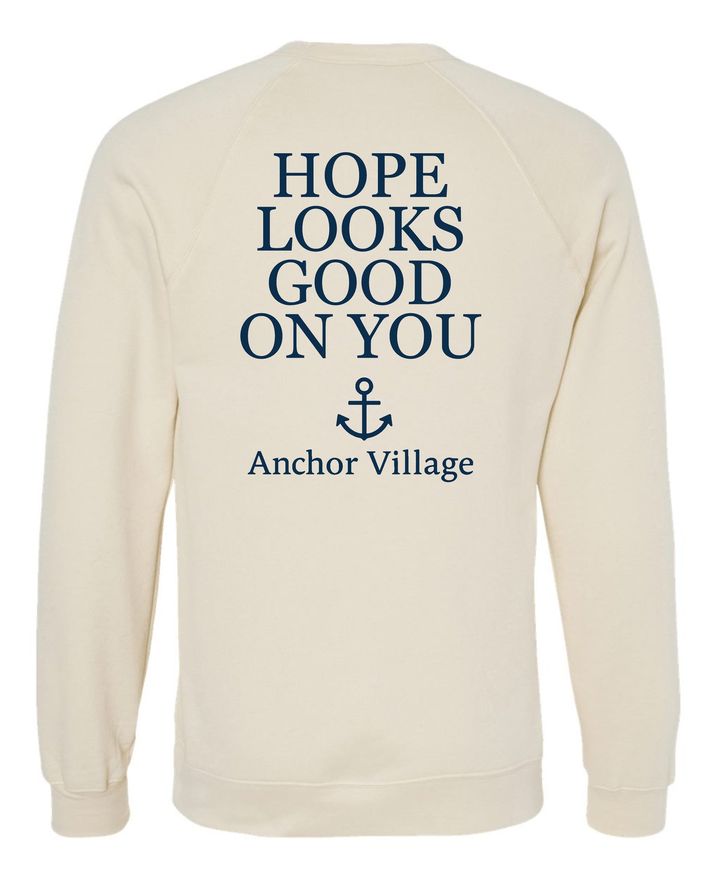 Cream Anchored in Hope