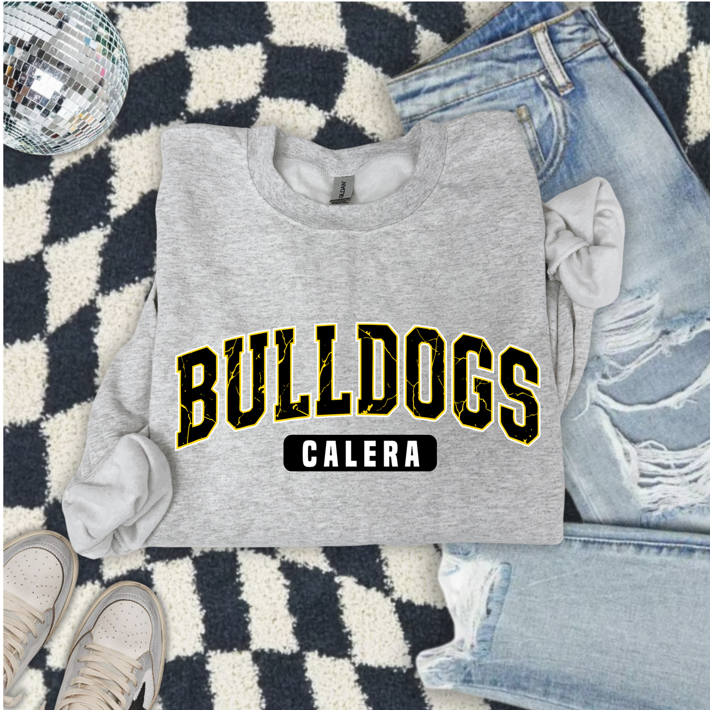 Calera Bulldogs Arched Dist