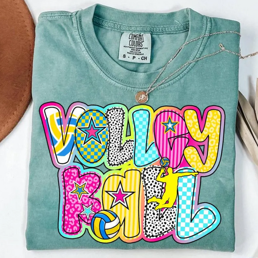 Volleyball Colorful
