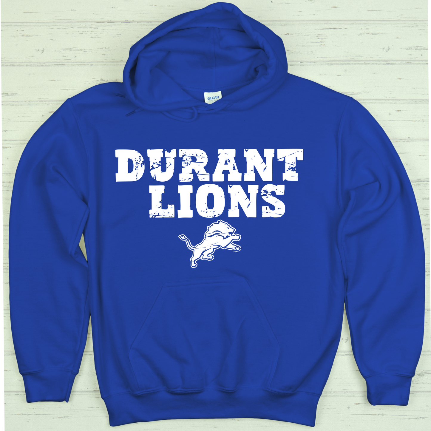 Durant Lions Dist with Logo