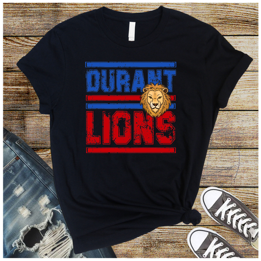 Durant Lions Dist Stacked