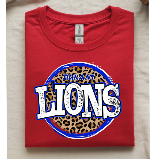 Durant Lions Leopard Circle