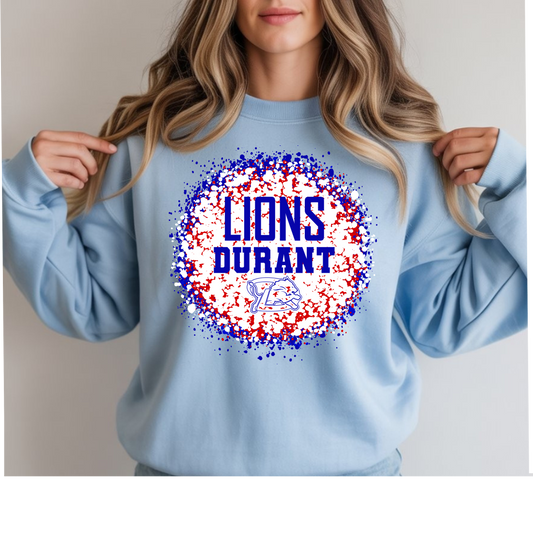 Durant Lions Circle Splatter