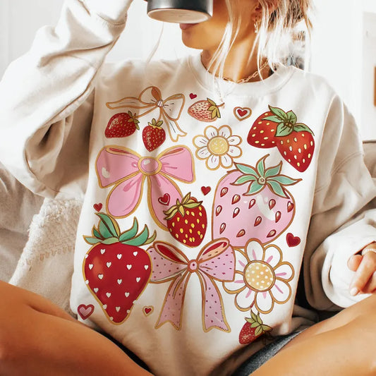 Strawberry and bows
