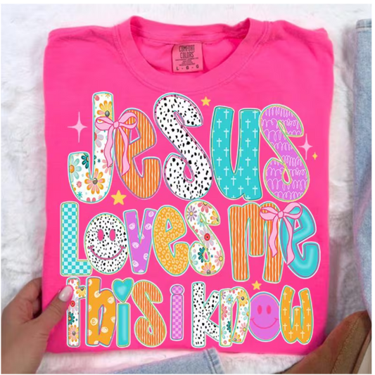 Jesus Loves Me Neon