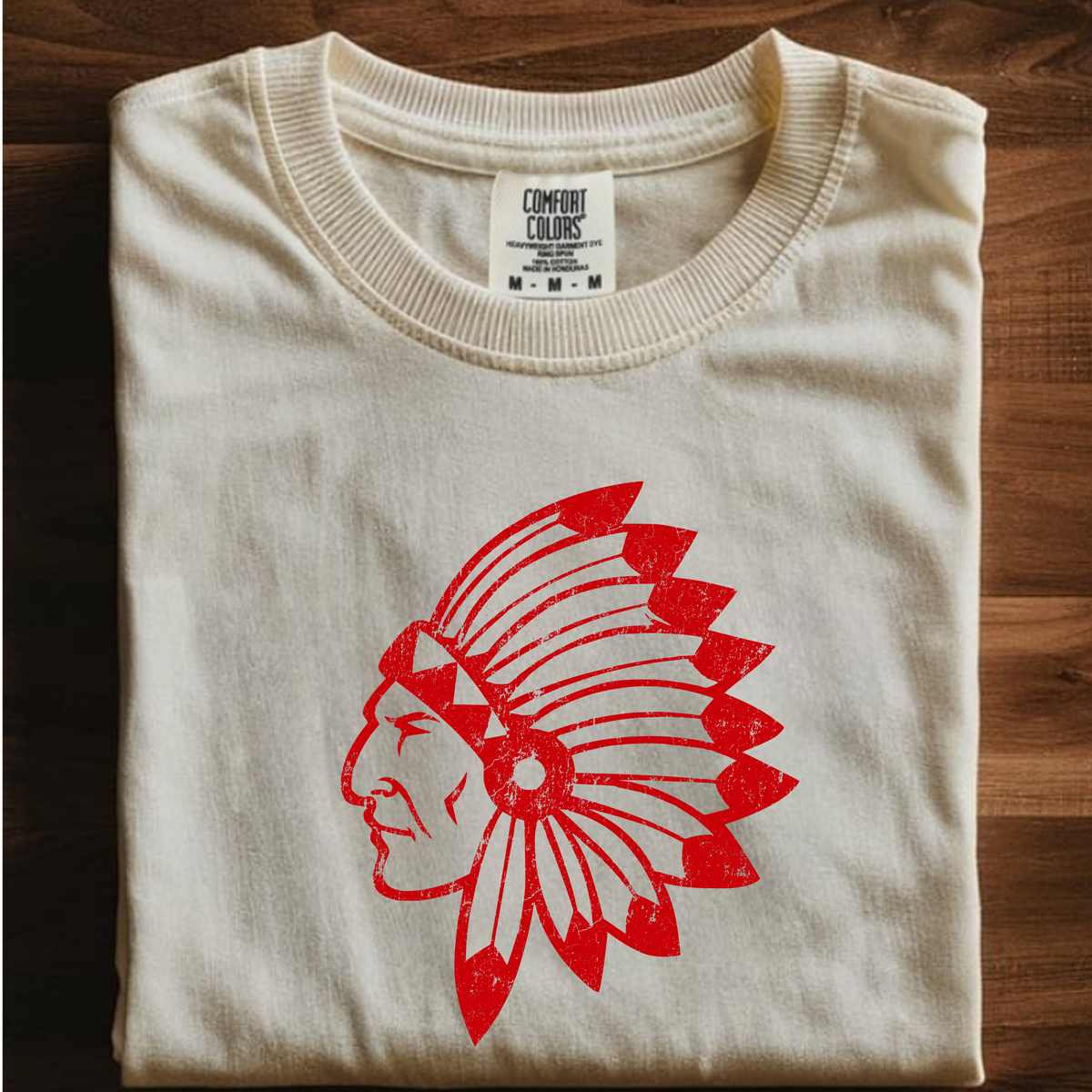 Dist Redskin Head