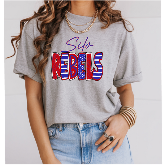 Silo Rebels Pattern Letters