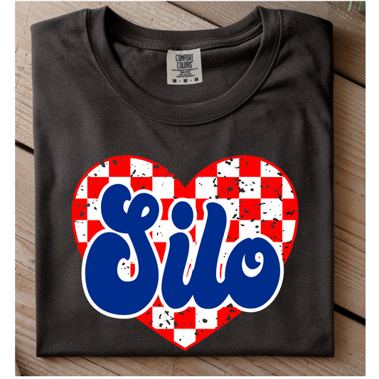 Silo Checkered Heart