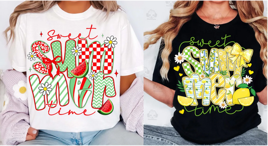 Watermelon or Lemon Sweet Summer Time