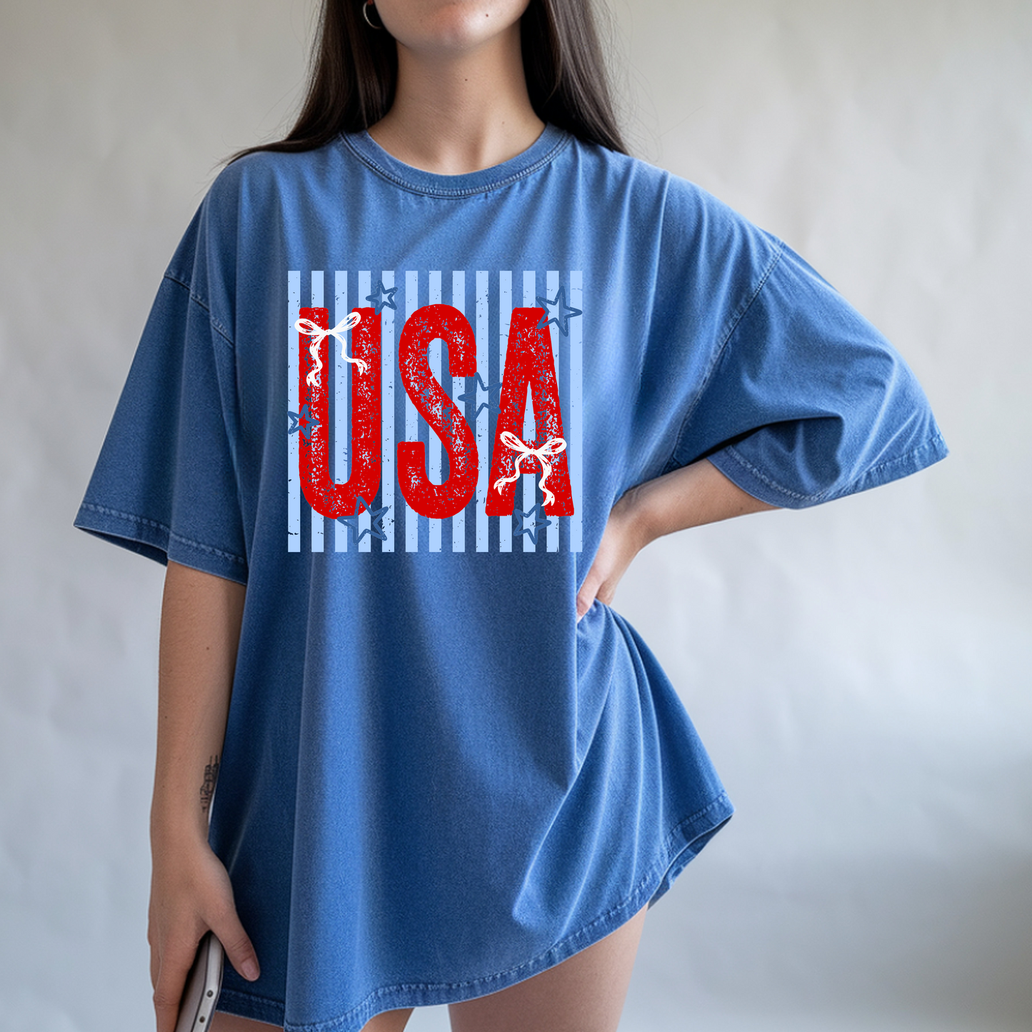 USA Lines and Bows