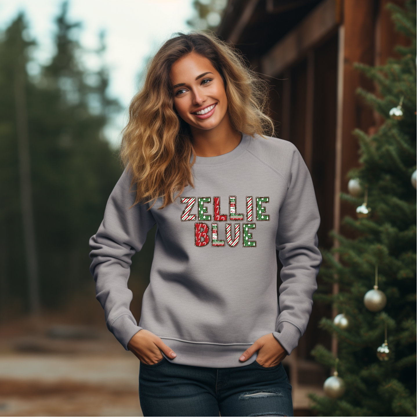 Zellie Blue Christmas